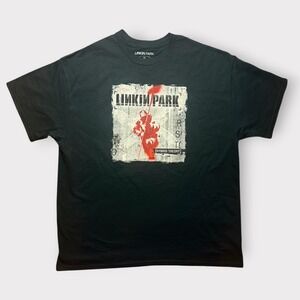 Linkin Park Hybrid Theory Graphic T-Shirt Black Mens XL Band Tee 2020 Cotton